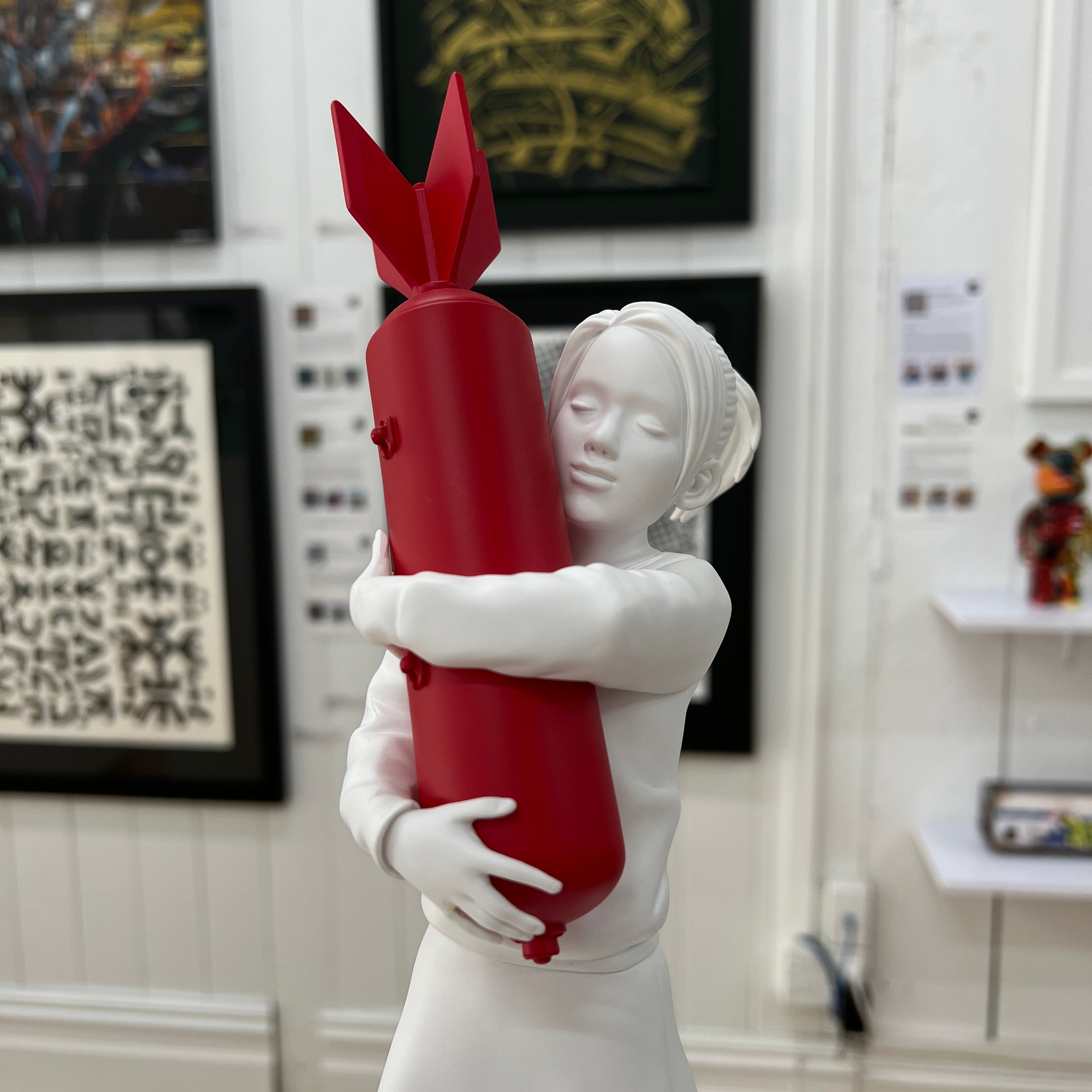 BANKSY - Bomb Hugger Sculpture | Limn Gallery NZ