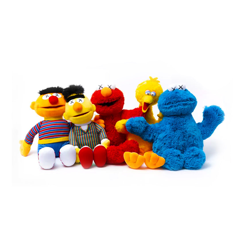 Kaws x sesame street hot sale plush